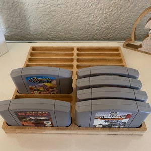 任天堂 N64 カートリッジコレクターフレームスタンドディスプレイボックス 20 ゲーム用