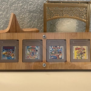 ゲームボーイ収集フレーム 4 任天堂ゲームボーイゲームホルダーコレクターフレームプレキシガラス保護付き