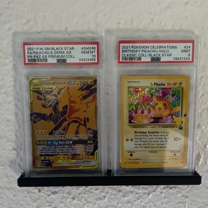 2x wandhouder voor 2 sorteerkaarten PSA displayhouder