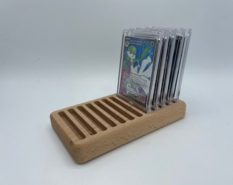 Card stand for 12 trading cards in the Magnetic Card Holder - Trading Card Games TCG