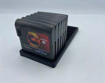 Stand for 15 Sega Game Gear games without protective cover stand - Gamegear