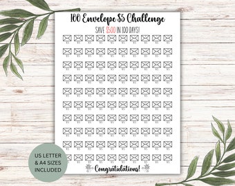 100days savings challenge 長方形 即購入OK 100days savings challenge 長方形 即購入OK Amazon | 100k Savings