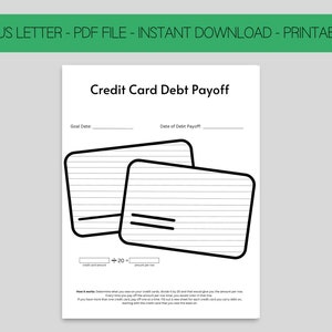 Liquidación de préstamos de tarjetas de crédito, Rastreador de deudas imprimible, Descarga instantánea, Hojas para colorear imprimibles, Liquidación de deudas, Bola de nieve de deudas