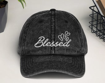 Jesus Hat | Distressed Baseball Cap OR Ponytail Hat | Jesus  display picture 1
