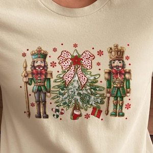 Nutcracker Christmas T-Shirt: Coquette Holiday Party Tee