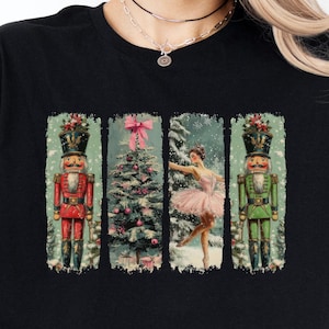 Nutcracker Ballet Christmas T-Shirt: Holiday Party Tee