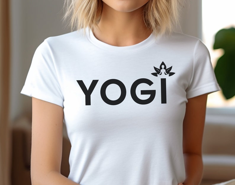 Yogi Shirt, Yoga Shirt, Yoga Liebhaber Shirt, süßes Yoga Shirt, Geschenk Shirt, Yoga Lehrer Geschenk, Namaste Shirt, Yoga Lehrer & Meditation Shirt Bild 3