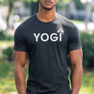 Yogi Shirt, Yoga Shirt, Yoga Lover Shirt, Cute Yoga Shirt, Gift Shirt, Yoga Instructor Gift, Namaste Shirt, Yoga Teacher & Meditation Shirt Dark Grey Heather