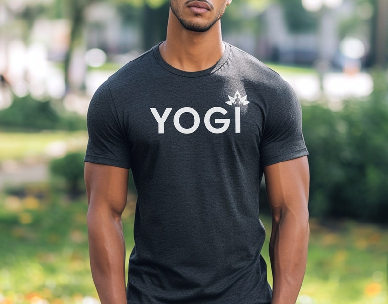 Yogi Shirt, Yoga Shirt, Yoga Lover Shirt, Cute Yoga Shirt, Gift Shirt, Yoga Instructor Gift, Namaste Shirt, Yoga Teacher & Meditation Shirt Dark Grey Heather