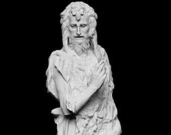 HANDPAINTED John the Baptist - RESIN REPLICA