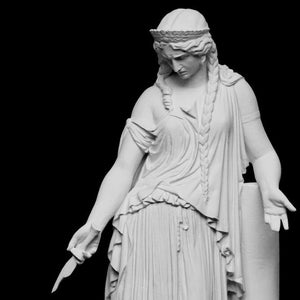 Médée peinte à la main - Réplique en résine