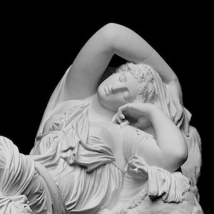 HANDPAINTED The Sleeping Ariadne - RESIN REPLICA