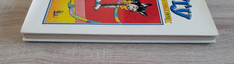 Bunty Das Buch für Mädchen 1973 Vintage U.K Comic Hardcover Jahresbuch Bild 4