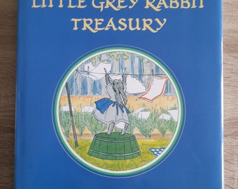 Der kleine graue Kaninchen-Schatz von Alison Uttley / Margaret Tempest Vintage Kindergeschichten, gebundenes Buch (1993)