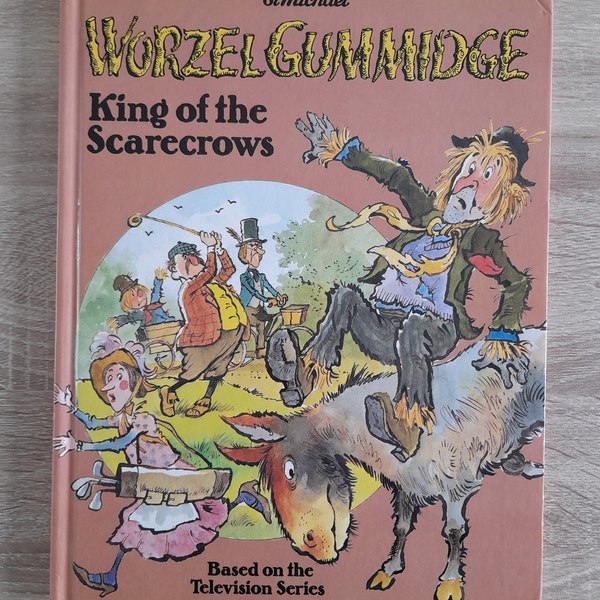 Worzel Gummidge King of the Scarecrows Vintage St Michael Hardback Book Based On The Television Series