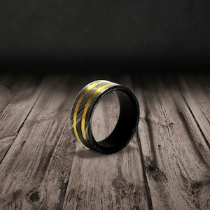 2 Handcrafted Damascus Steel Ring.Wedding Rings.Engagement Rings.Couple rings.Handmade Ring.Handmade Jewellery.Gifts for him.Gifts for her.
