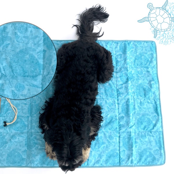 Foldable Dog Travel and Crate Mat - For Large Dogs