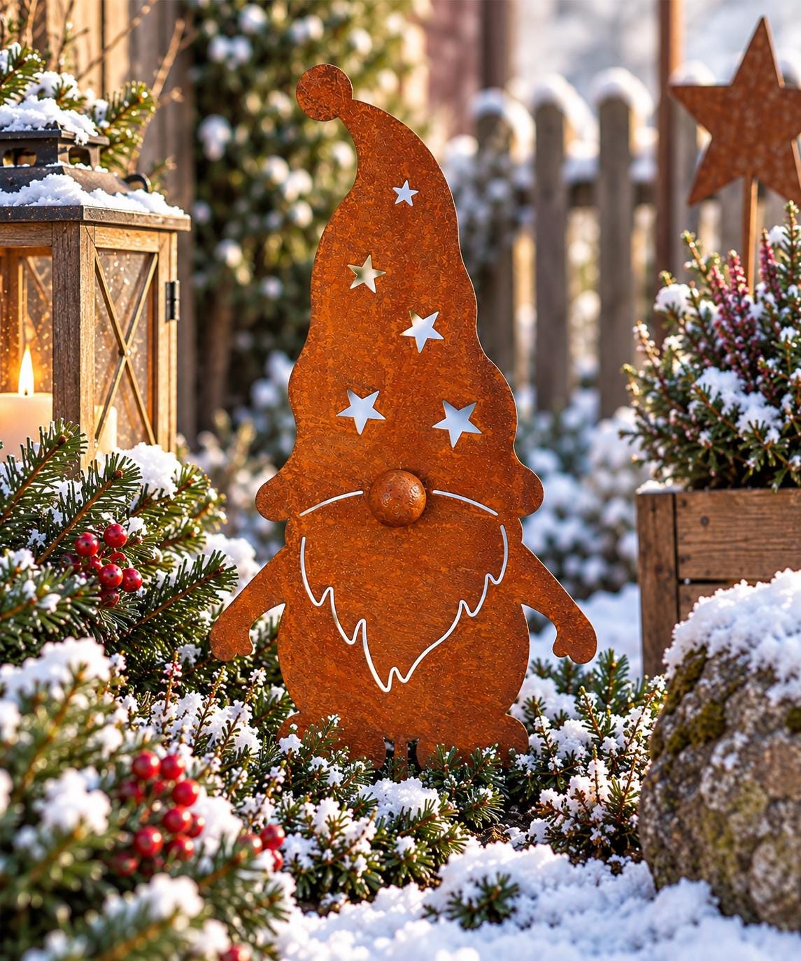 Weihnachtsdeko xxl draussen