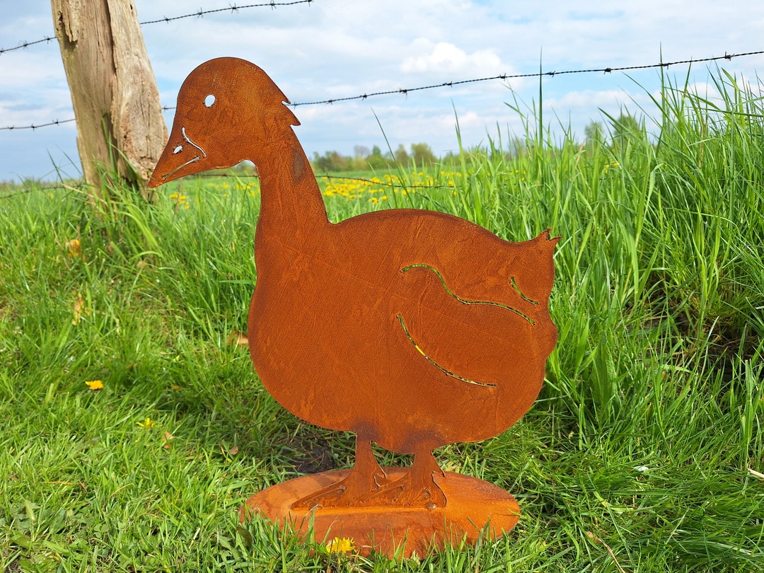 Gartendeko Rost Tiere