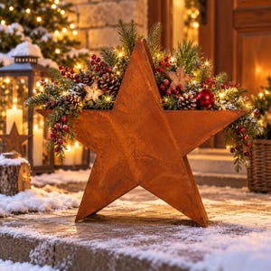 Rost weihnachtsdekoration