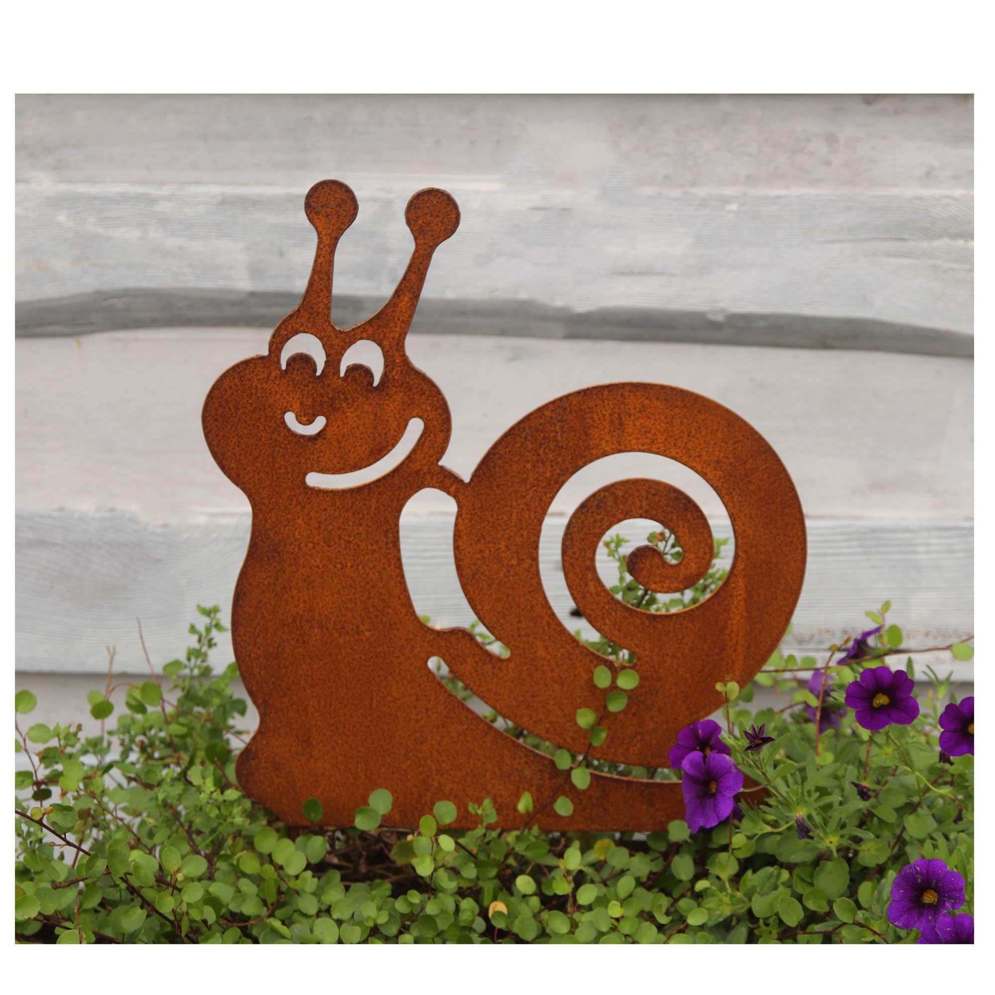 Décoration Murale De Style Rustique En Forme Coquelicot En Métal