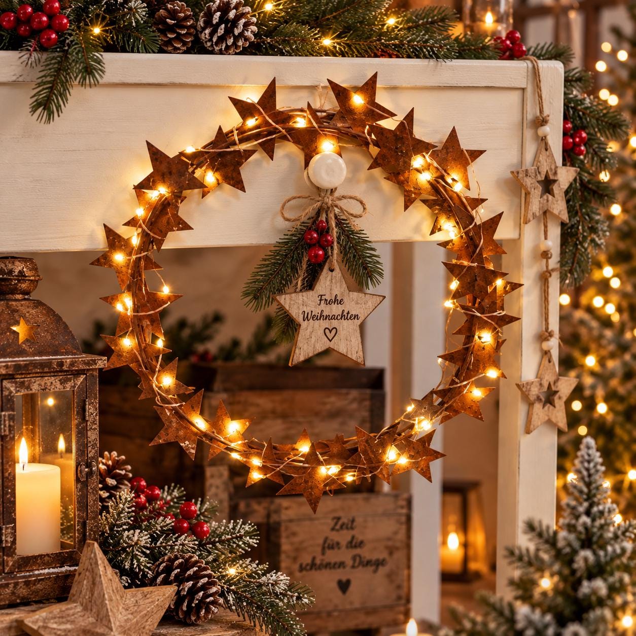 Deko haustür weihnachten