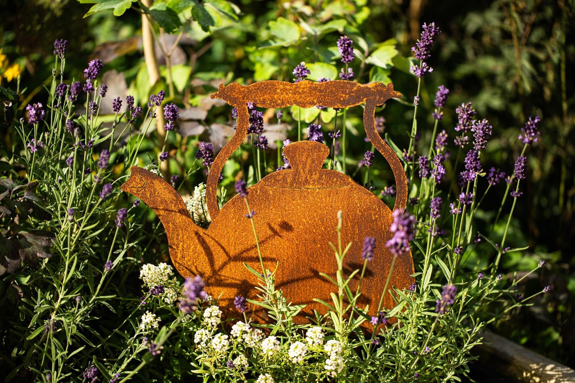 Bornhöft - Décoration de jardin en métal rouillé - Arbre de vie - Décoration  de table - Aspect rouillé (petit arbre) : : Jardin