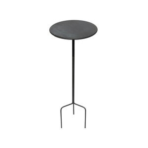 Garden stake table plug-in table decorative table metal rust garden decoration grey powder-coated trellis rod couch bar