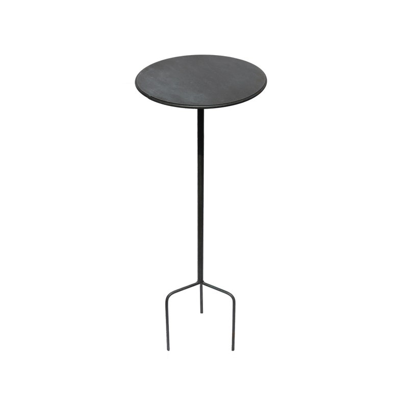 Gartenstecker Tisch Stecktisch Dekotisch Metall Rost Gartendeko Grau Pulverbeschichtet Rankstab Couchbar Bild 1