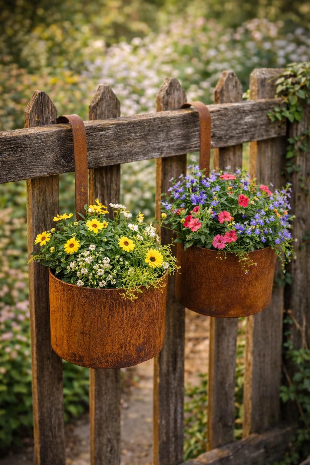 Jardinière Bol à Effet Rouille De 55 cm - Par ™ 37,99