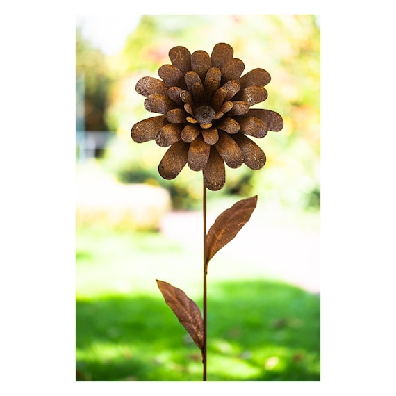 Bornhöft Piquet De Jardin En Métal Rouillé - Décoration De Jardin