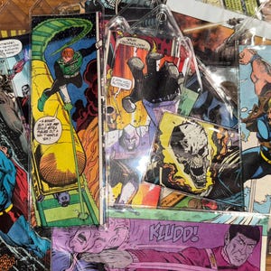 UPDATED! All-New!! Comic Book Pages Bookmarks