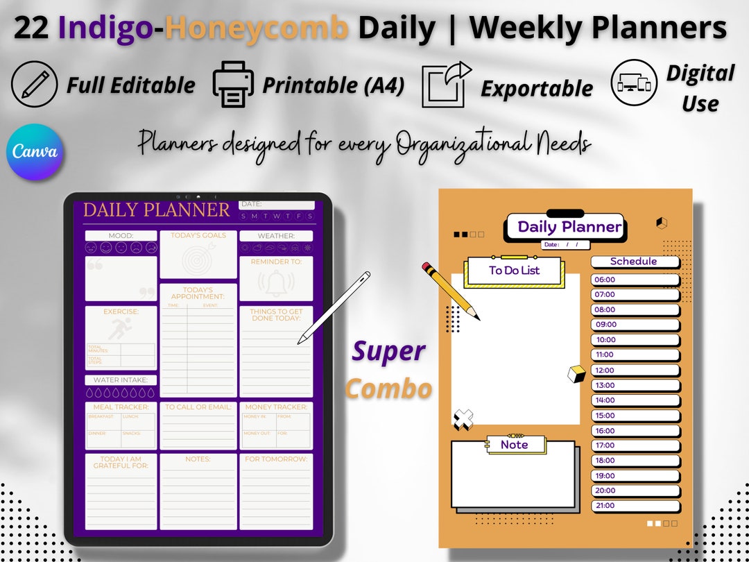 2023 Planners Goodnotes Planner Dated Etsy