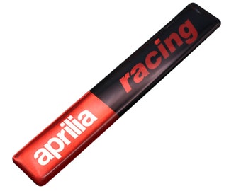 Aprilia Racing 3D Domed Sticker Emblem Logo