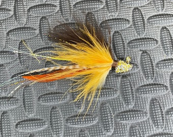 Marabou Jig 3 pack Golden Shiner