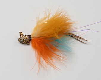 Marabou Jigs 3 pack- Blu Minnah