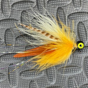 Marabou Finesse Jig 3 pack- Gold Jumper
