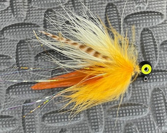 Marabou Finesse Jig 3 pack- Gold Jumper