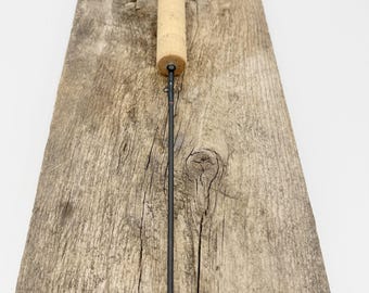 29" Medium light Walleye ice fishing rod- Titanium Eyelets! Great Gift!