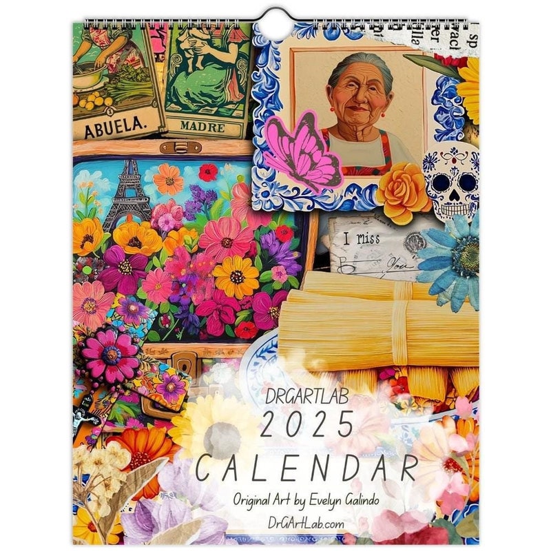 Calendars Mexican 2025 Etsy