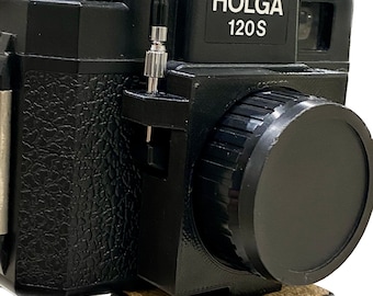 Adapter för slutarutlösarkabel och knappförlängare för Holga 120S-kamera