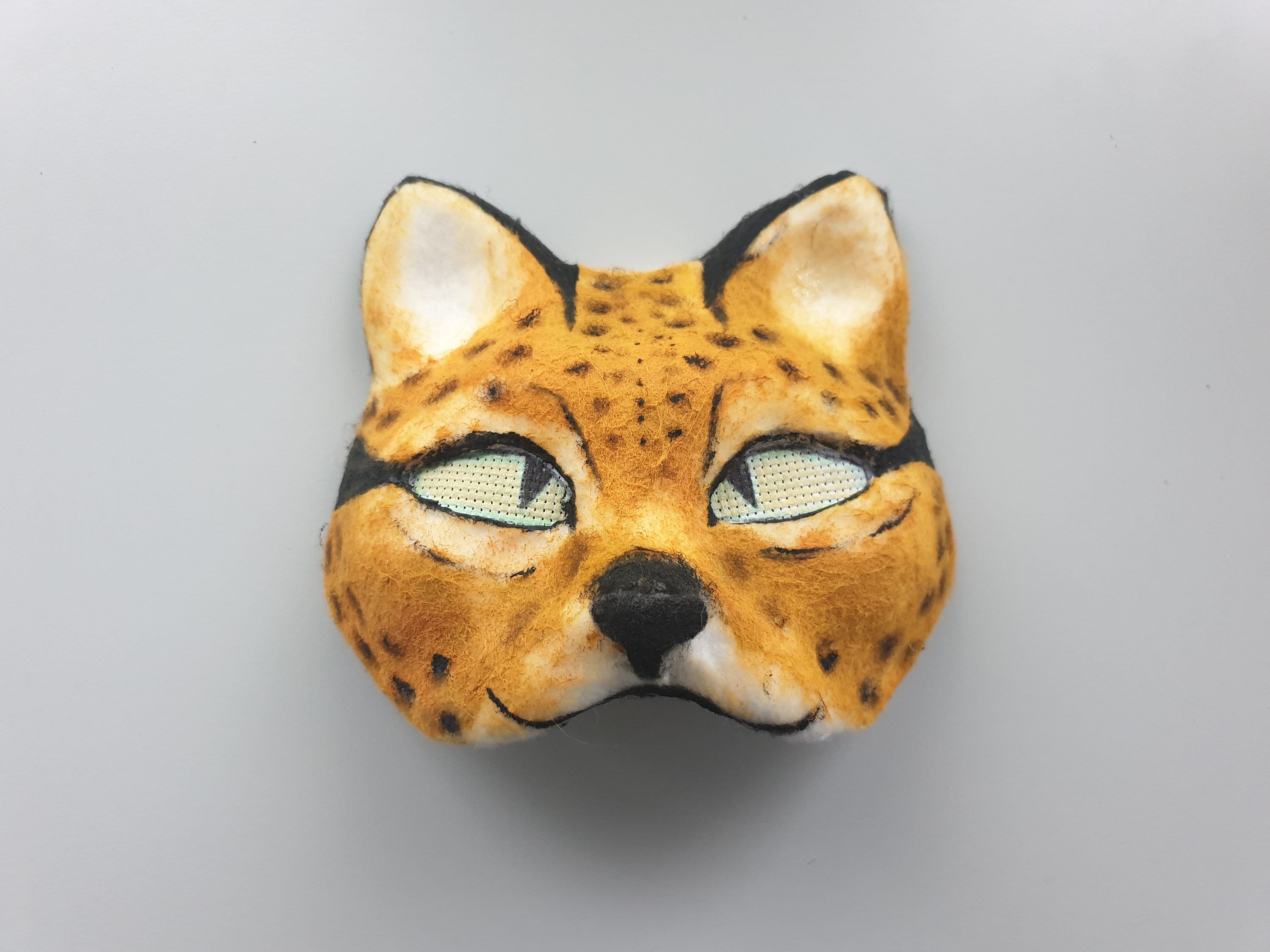 leopard therian mask commission  Animal masks diy, Cat mask, Animal masks