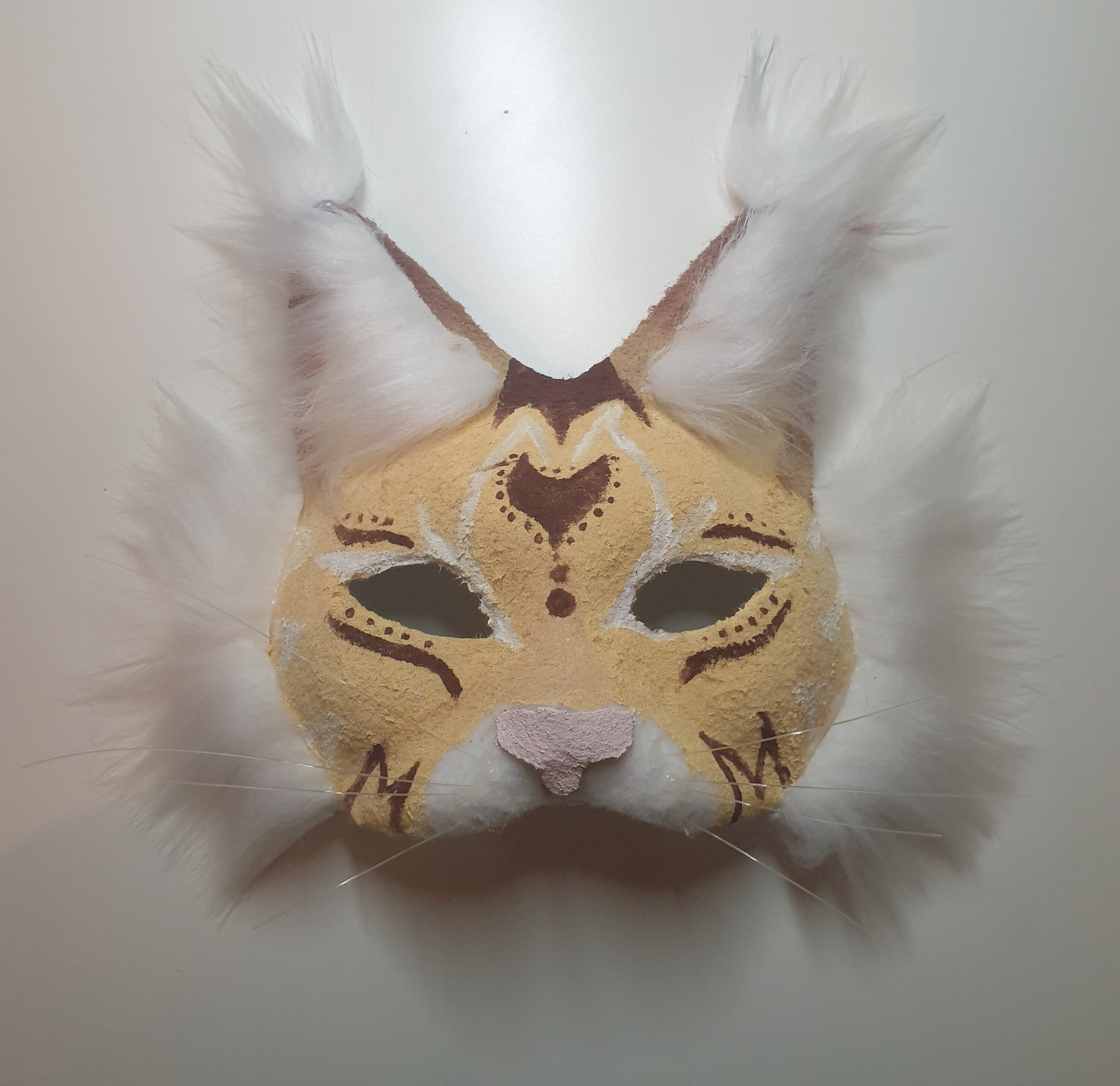 Mascara therian! in 2023  Cat mask diy, Warrior cats art, Cat mask
