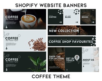 banner de sitio web de shopify, café de plantilla de banner de sitio web, shopify de banner de sitio web, diseño de banner de sitio web, tazas de café de plantilla de banner de sitio web