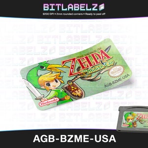 The Legend of Zelda: The Minish Cap » Custom Replacement Label » AGB-BZME-USA