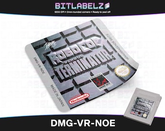 Robocop contre Terminator » Étiquette de remplacement » DMG-VR-NOE