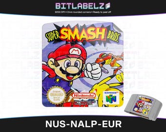 Super Smash Bros. » Replacement Label » NUS-NALP-EUR