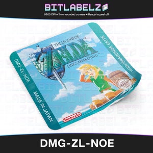 Legend of Zelda The - Link&#39;s Awakening » Custom Replacement Label » DMG-ZL-NOE