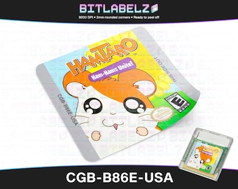 Hamtaro: Ham-Hams Unite! » Replacement Label » CGB-B86E-USA