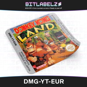 Donkey Kong Land » Replacement Label » DMG-YT-EUR